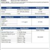 Alpha GPC Specification Sheet for Nootropix Dubai UAE